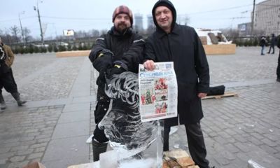 Гоша Куценко зачитался ярославской газетой