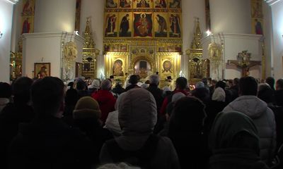 Рождественскую службу в Успенском соборе провели сразу два митрополита