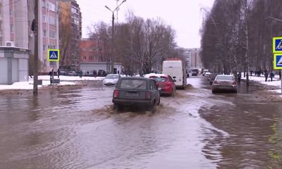 В мэрии Ярославля объяснили, из-за чего произошел потоп на Орджоникидзе