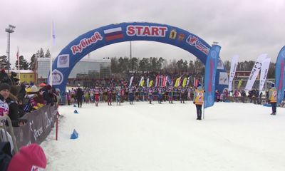 Большее двух тысяч участников: как в Рыбинске проходил один из крупнейших лыжных марафонов