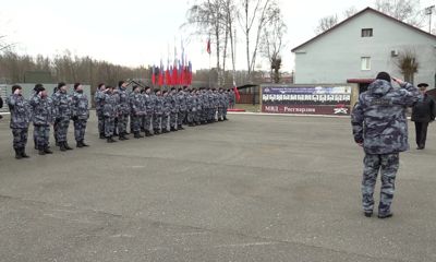 Бойцы ярославского ОМОНа приняли поздравления с годовщиной подразделения