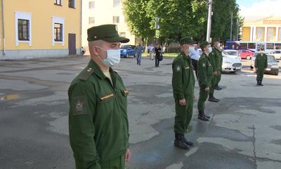 В Ярославль вернулись участники парада Победы