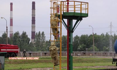 На ярославском НПЗ тушили условное возгорание цистерн с нефтепродуктами