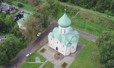 В Переславле нашли древние граффити на храме XII века