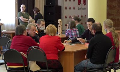 Во «Дворце молодежи» прошел вечер коммуникативных игр