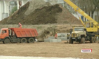 Реконструкция рыбинского стадиона «Сатурн» уже выполнена на 25%