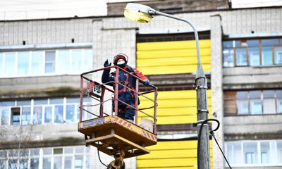 Обслуживание уличных фонарей в Ярославле ведется круглосуточно