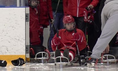 Ярославская команда по следж-хоккею впервые вышла на лед