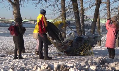Волонтеры привели в порядок Тверицкую набережную и подготовили рыбку к зиме