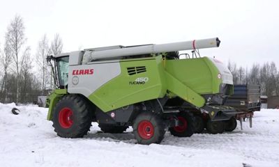 В Ярославскую область прибыл первый новый зерноуборочный комбайн