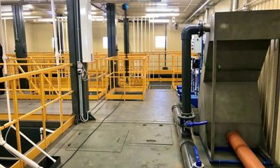 В поселке Тихменево очистные сооружения канализации готовы на 70%