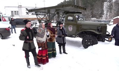 Ветерану Александру Каменецкому в честь Дня рождения устроили большой праздник