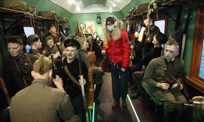 «Как будто прошли по трудным дорогам войны»: ярославские ветераны посетили «Поезд Победы»