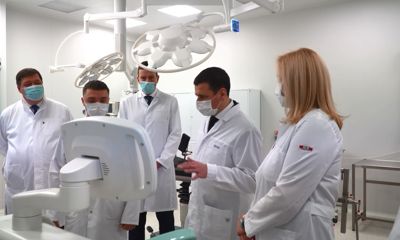 В Соловьевской больнице открылась новая операционная с техникой последнего поколения