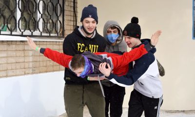 Молодые люди и девушки со всей области съехались в Ярославль для участия в «Зимнем рубеже»