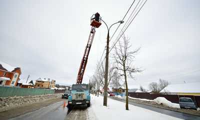 Устаревшие светильники на современные новые меняют в первую очередь на центральных проспектах и магистралях
