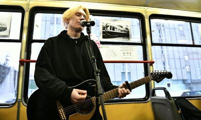 По Ярославлю проехал «Музыкальный трамвай»