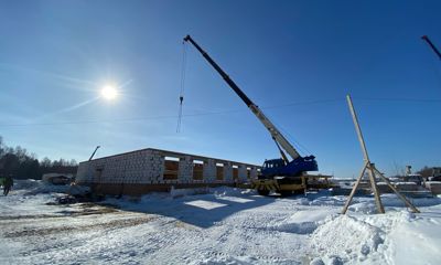 В селе Новом стоят спальный корпус для ветеранов войны и труда