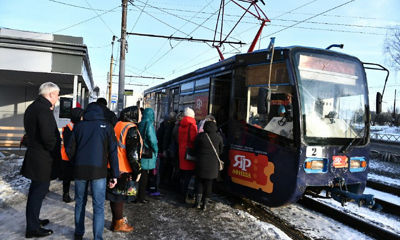 В трамваях с кондукторами в Ярославле сохранят прежний порядок посадки и высадки пассажиров
