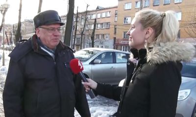 Ярославцы исполнили «Синий платочек»