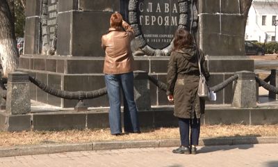 В Ярославле разваливается памятник «Борцам за советскую власть»