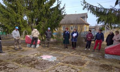 В деревне Большесельского района планируют благоустроить стелу памяти погибших воинов