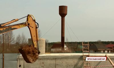 В Красных Ткачах строят современную водоподготовительную станцию