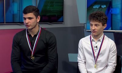 «Я + спорт» от 23.04.2021: закладка памятной капсулы на месте будущего волейбольного центра и интервью с победителями первенства России по боксу Вячеславом Рогозиным и Расулом Гаджиевым