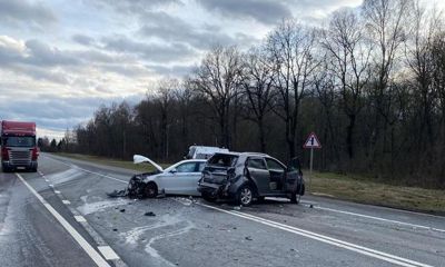 В массовой аварии в Ярославской области пострадали два человека