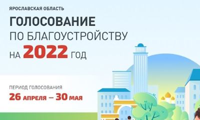 В Ярославской области начали выбирать проекты благоустройства на 2022 год: как проголосовать