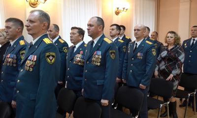 В День пожарной охраны в Ярославле наградили спасателей и всех причастных к празднику