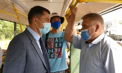 Мэр Ярославля прокатился по новому маршруту и пообщался с жителями