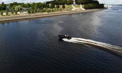 В Ярославле спустили на воду новый катер производства Тутаевского завода