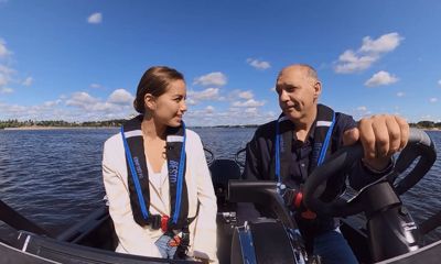 Эксклюзивное интервью Александры Панкратовой с Андреем Шепеляевым: о производстве нового катера в Ярославской области