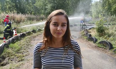 Пожарный биатлон проходит на полигоне в Ярославле