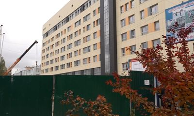 Работы в хирургическом корпусе онкобольницы Ярославля выполняются в срок