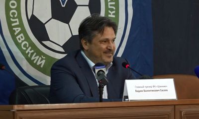 Главный тренер Ярославского «Шинника» Вадим Евсеев признан лучшим тренером месяца в своей группе в ФНЛ-2