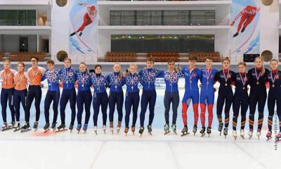 Рыбинские шорт-трекисты завоевали пять медалей на первом этапе Кубка России