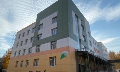Строительство новой детской поликлиники во Фрунзенском районе Ярославля вышло на финишную прямую