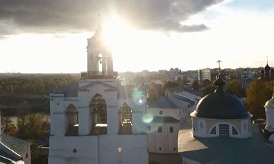 Архитектурный памятник Ярославля Спасо-Преображенский собор - как свидетель наивысшей точки Смутного времени