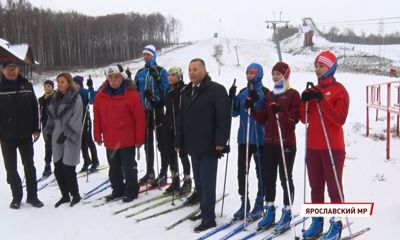 В Ярославской области в Подолино появилась специальная трасса для занятия лыжероллерным спортом