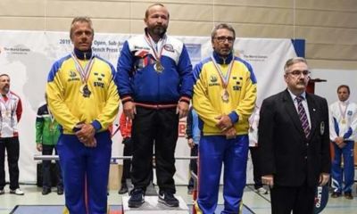 Ярославец выиграл первенство Европы по пауэрлифтингу среди ветеранов