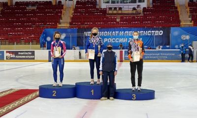 Медали первенства России по конькобежному спорту отправляются в Рыбинск