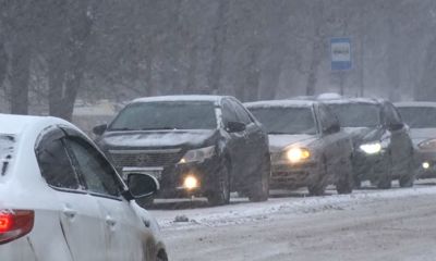 На Ярославль обрушился снегопад