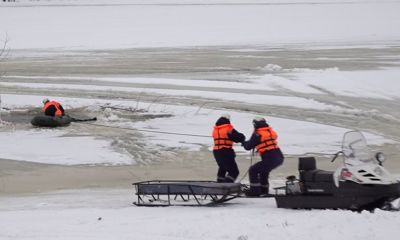 Ярославские спасатели провели тренировку на Центральном пляже