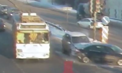 В сети появилось видео ярославского «взбесившегося троллейбуса»