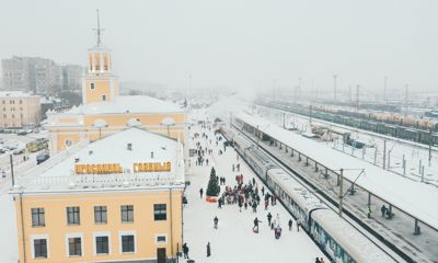 У Ярославля-Главного запретили движение транспорта