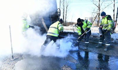 В Ярославле начали ремонтировать Суринский путепровод