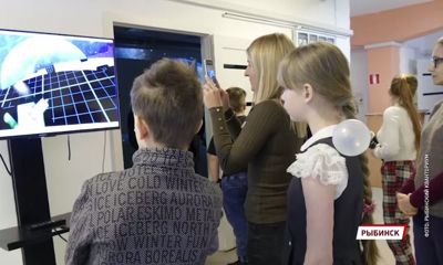 В рыбинском Кванториуме состоялся показ интерактивного шоу «Свет будущего»