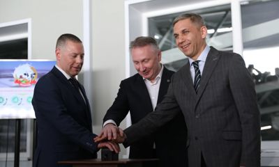 Михаил Евраев принял участие в открытии нового животноводческого комплекса в Ростовском районе